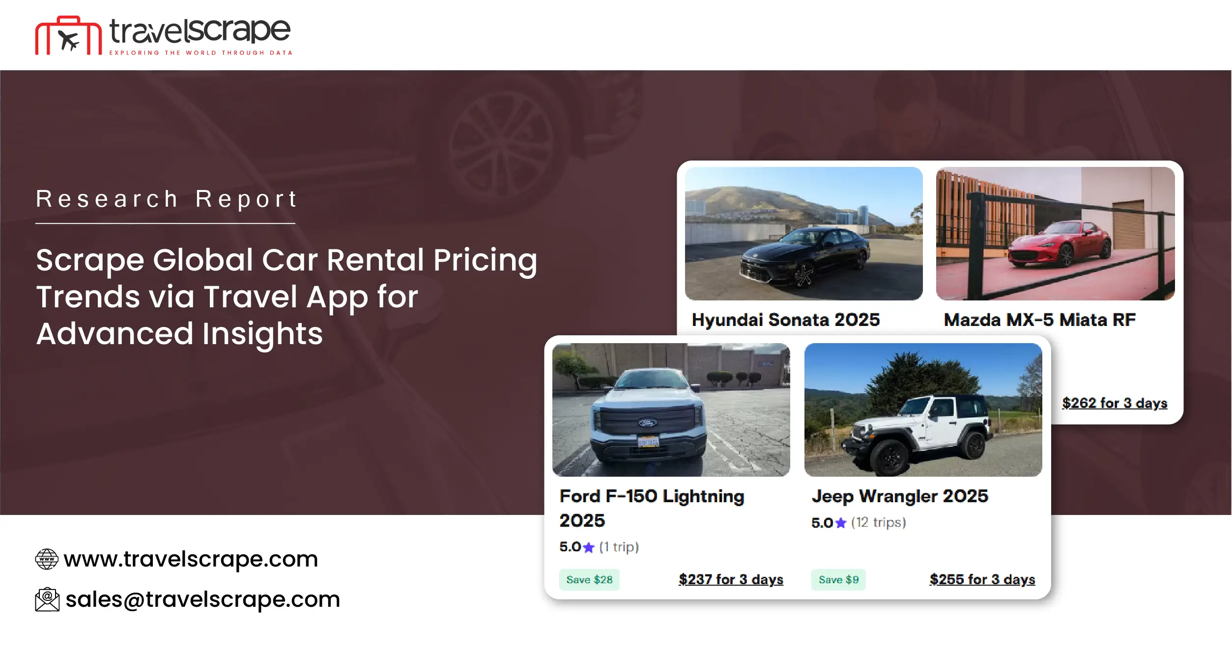  Scrape Global Car Rental Pricing Trends via Travel App for Advanced Insights